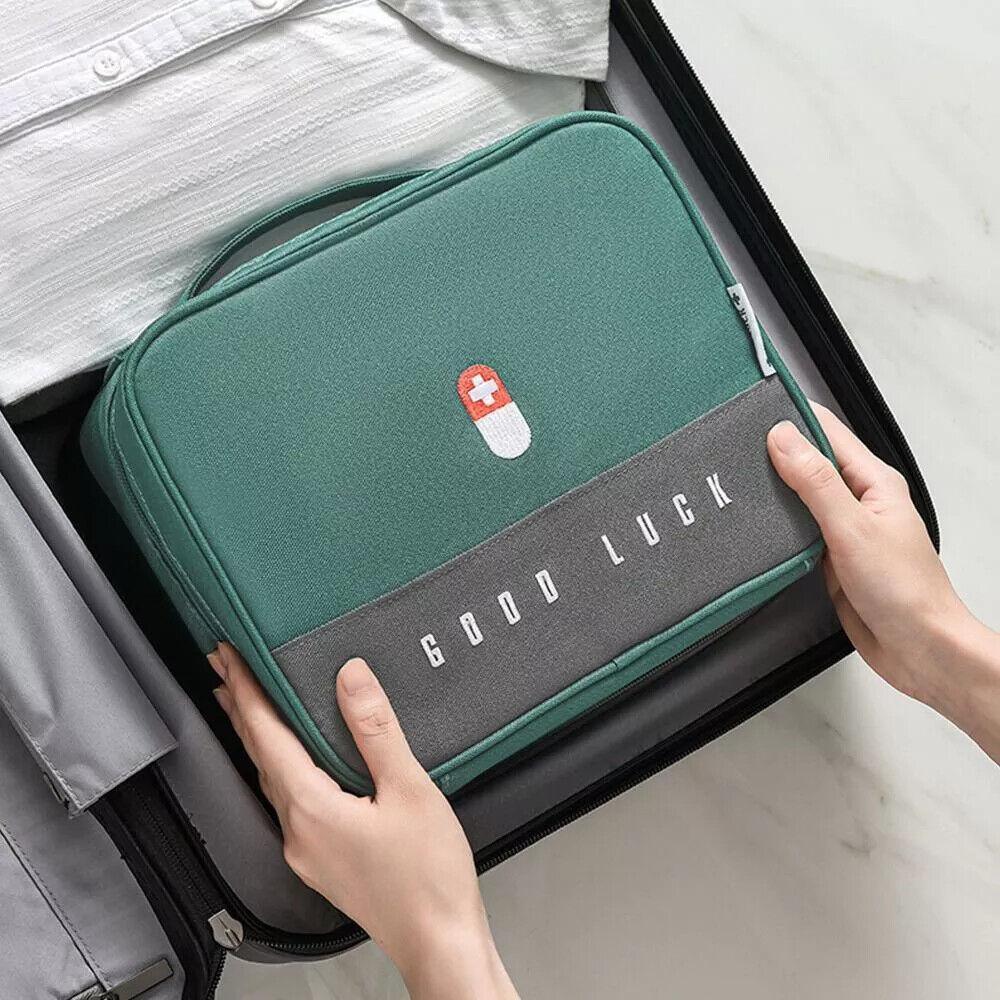 2 Pcs Medical Aid Kit with Large and Small Bags | StorageOZ