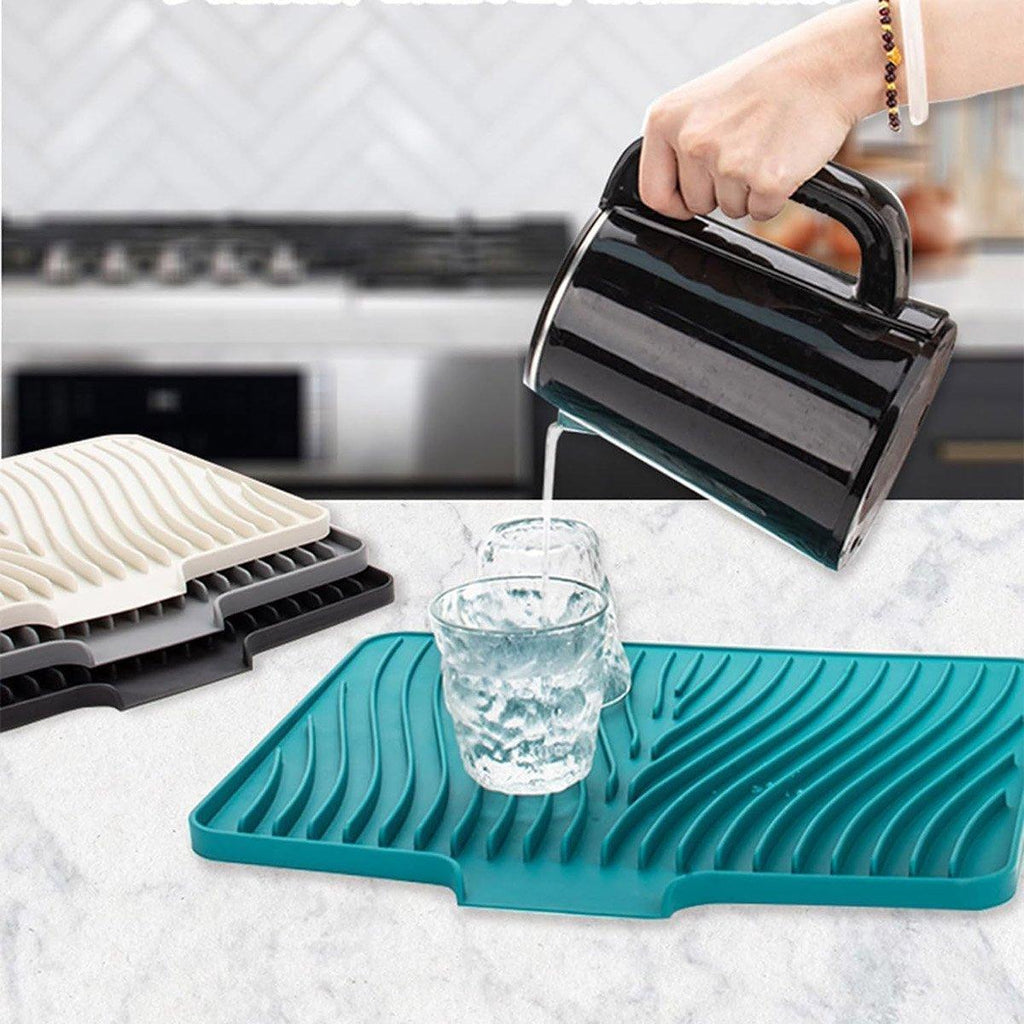 Silicone Dish Drying Mat in Four Colours | StorageOZ