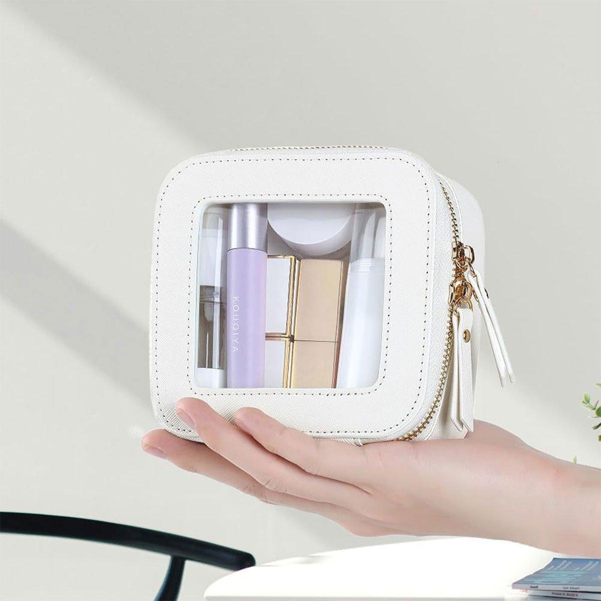 Clear Front Cosmetic Bag in Three Colours | StorageOZ