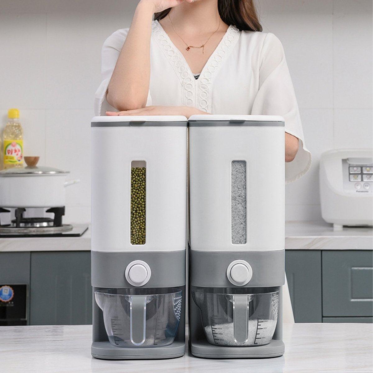 12Kg Grain Dispenser Kitchen Storage Organiser | StorageOZ