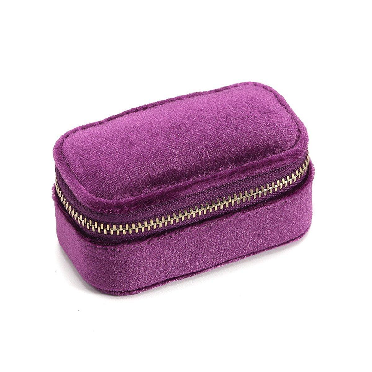 Mini Velvet Jewellery Box in Six Colours | StorageOZ