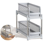 Pull Out Spice Drawer Rack in Two Colours | StorageOZ