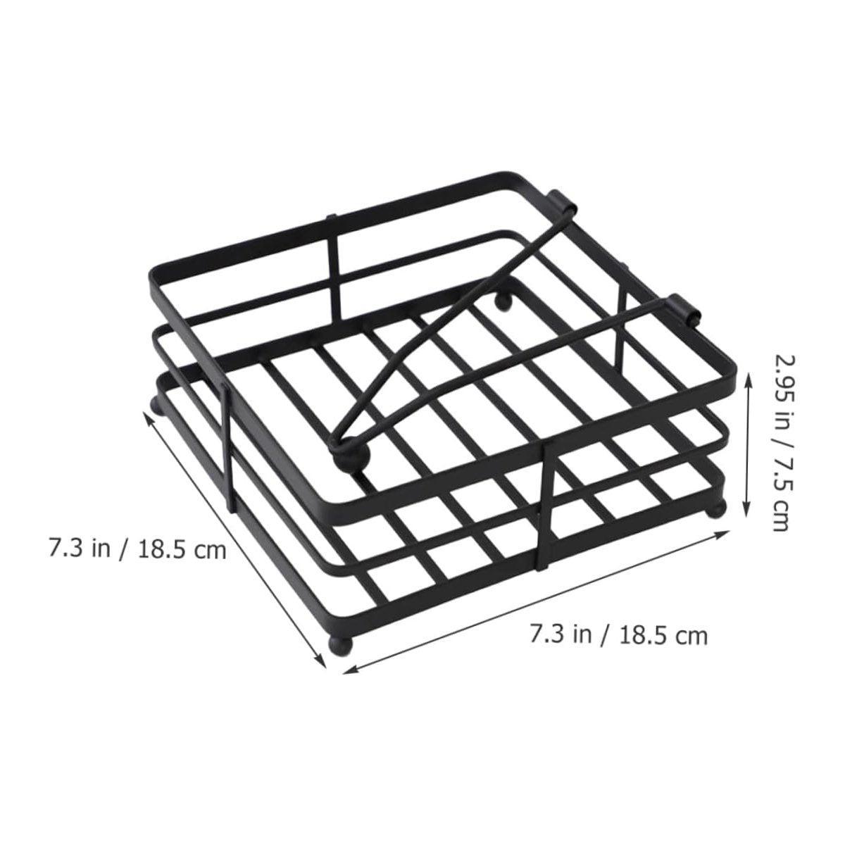 Black Paper Holder Kitchen Storage Organiser | StorageOZ