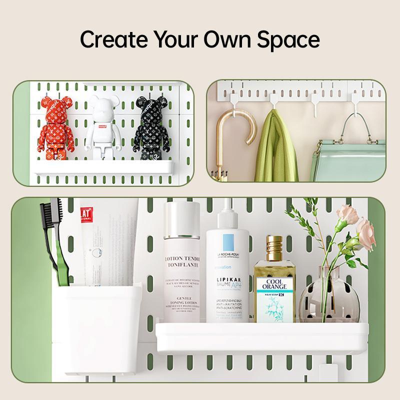 Punch Free Pegboard Storage Rack Organiser | StorageOZ