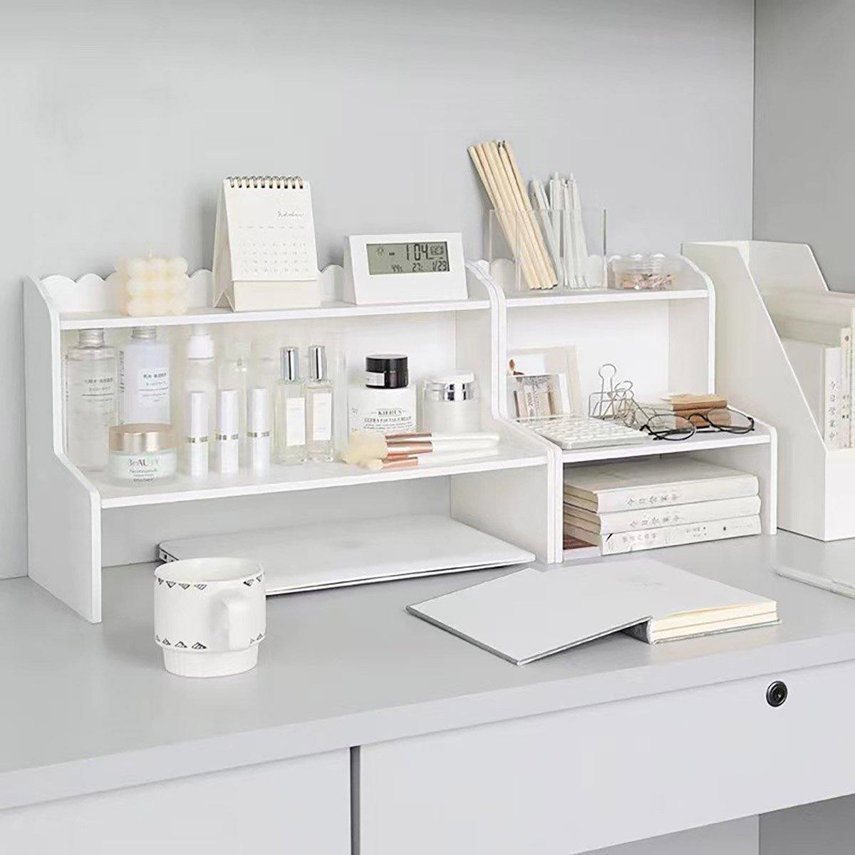Two Layer Desktop Storage Rack Three Sizes | StorageOZ