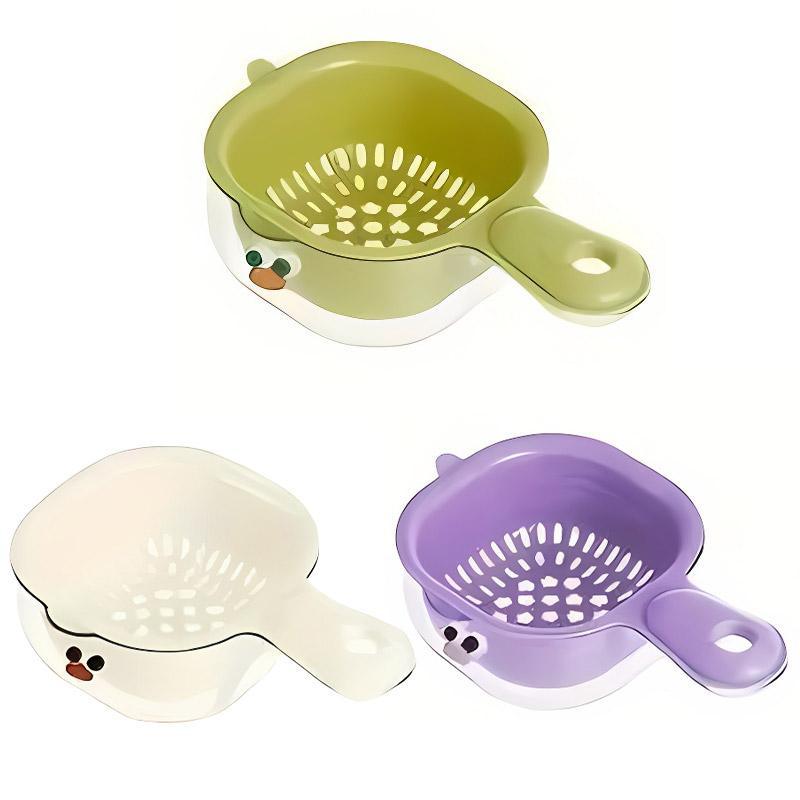 2 Pcs Duckbill Drain Basket Three Colours | StorageOZ