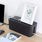 Cable Management Box with Lid in Two Sizes | StorageOZ