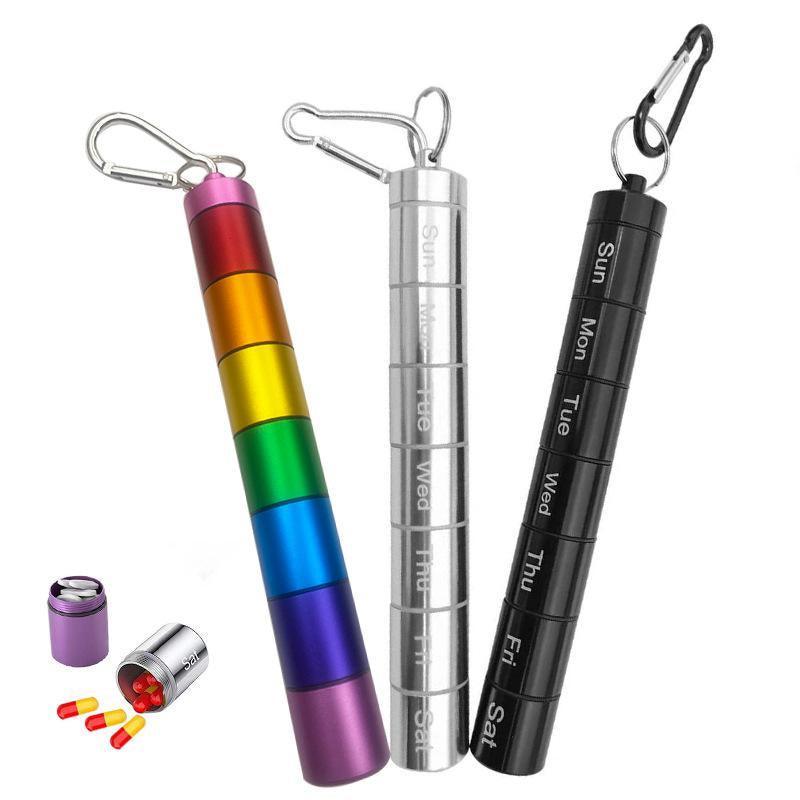 Pill Boxes Several Colours Medicine Organiser | StorageOZ