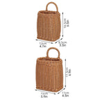Rattan Style Hanging Basket in Two Sizes | StorageOZ