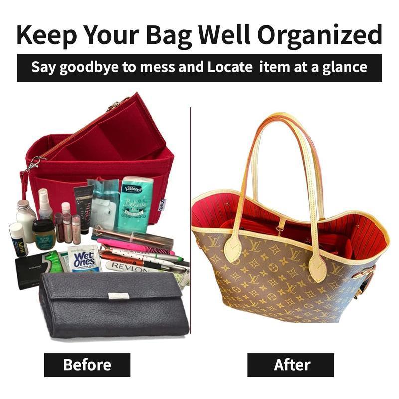 Felt Handbag Inserts Several Sizes Organiser | StorageOZ