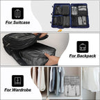 8 Pcs Waterproof Packing Cubes Six Colours | StorageOZ