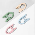 Folding Travel Clothes Hangers Four Colours | StorageOZ