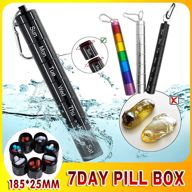 Pill Boxes Several Colours Medicine Organiser | StorageOZ