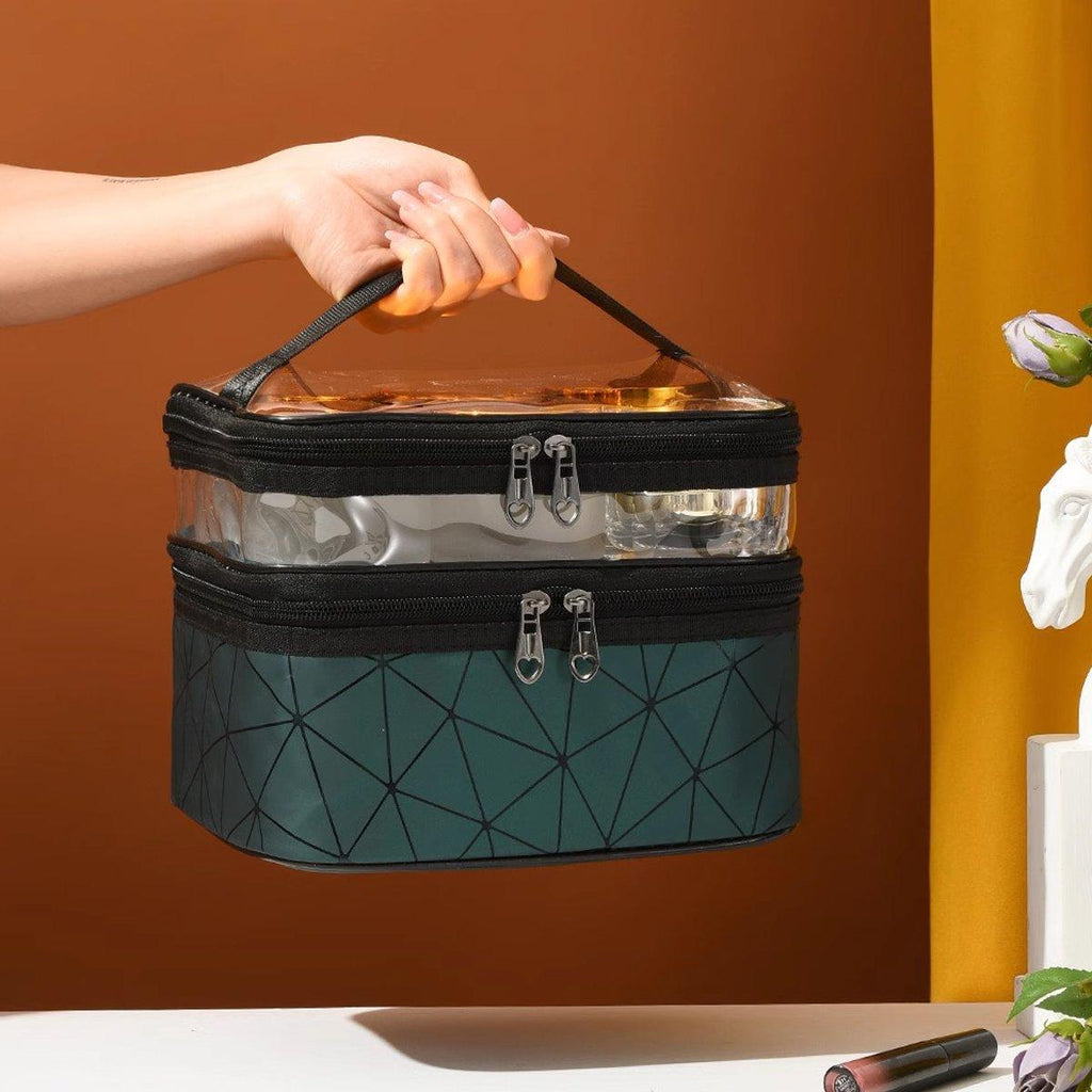 Double Layer Travel Makeup Bag Six Colours | StorageOZ