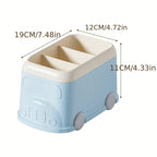 Bus Cartoon Desktop Pen Holder Two Colours | StorageOZ
