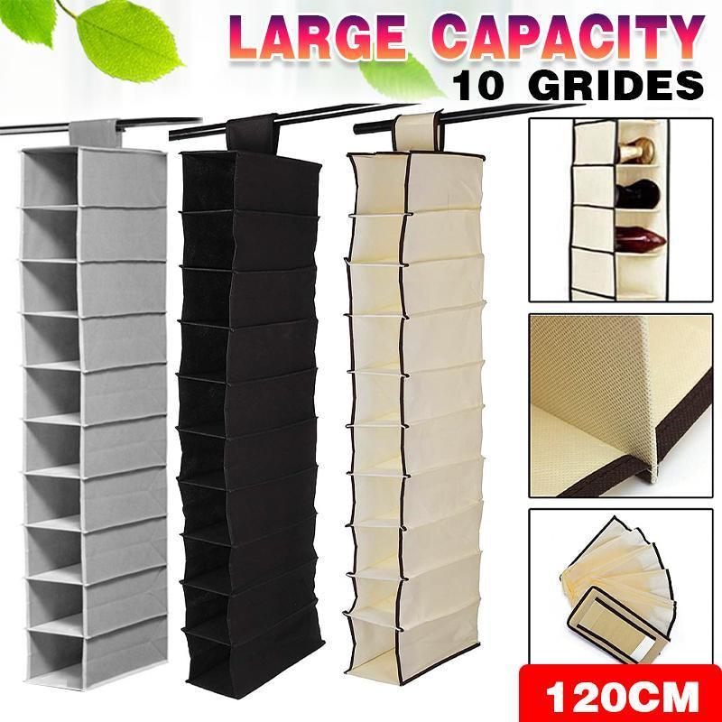 Hanging Wardrobe Storage Organiser Three Colours | StorageOZ