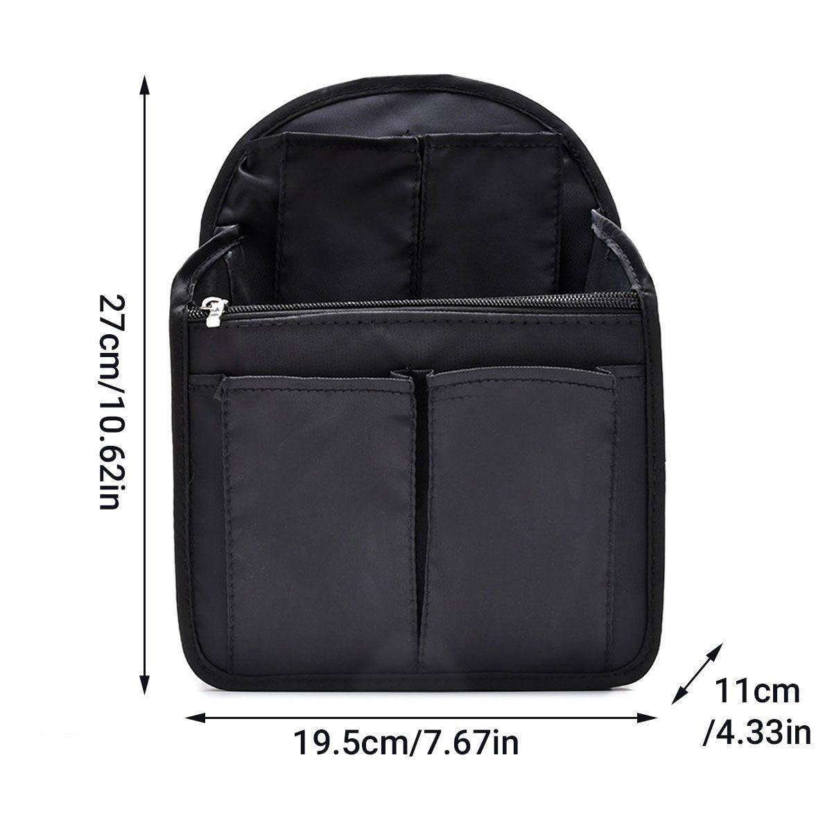 12 Pocket Travel Bag Insert in Six Colours | StorageOZ