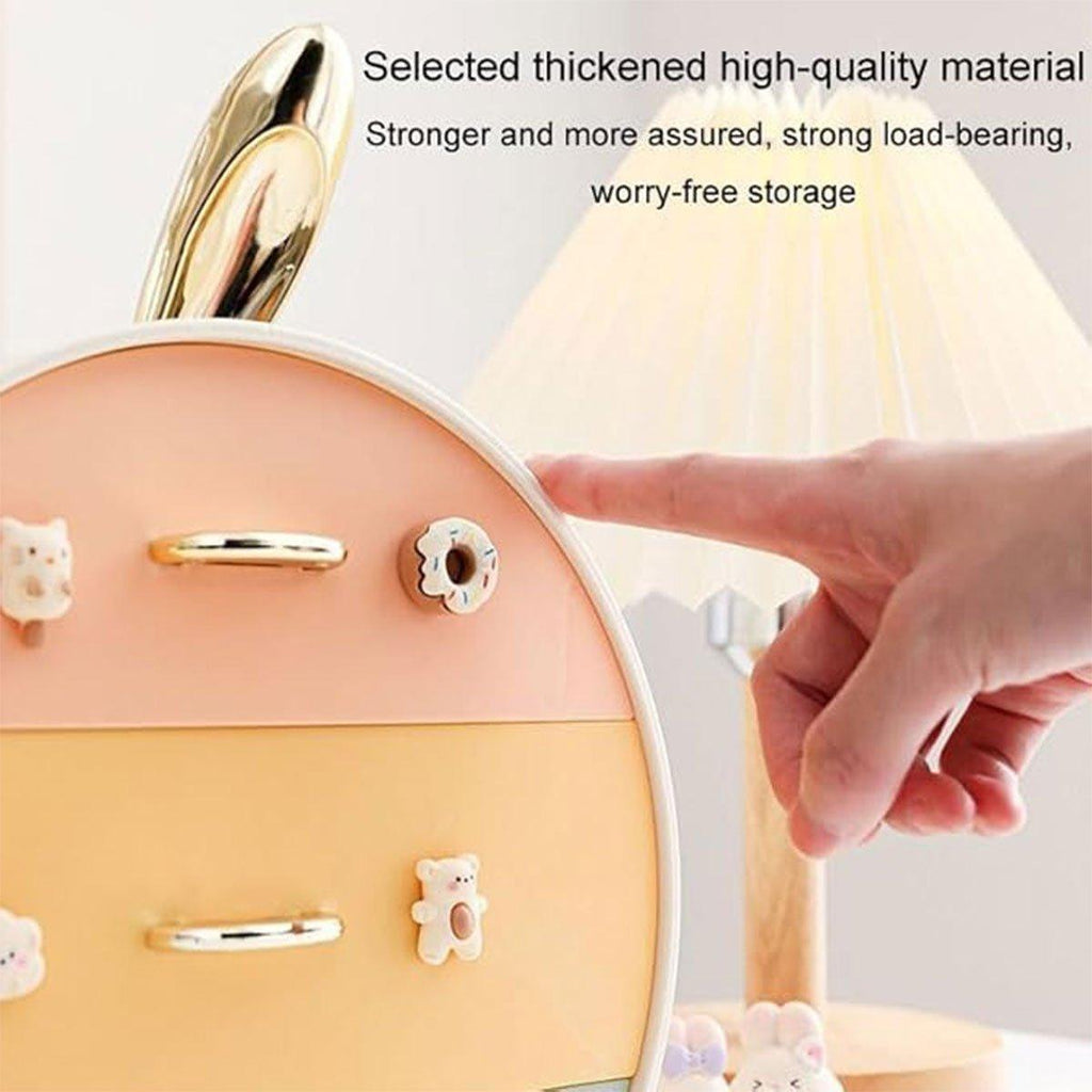 Round Multi Drawer Storage Box Two Colours | StorageOZ