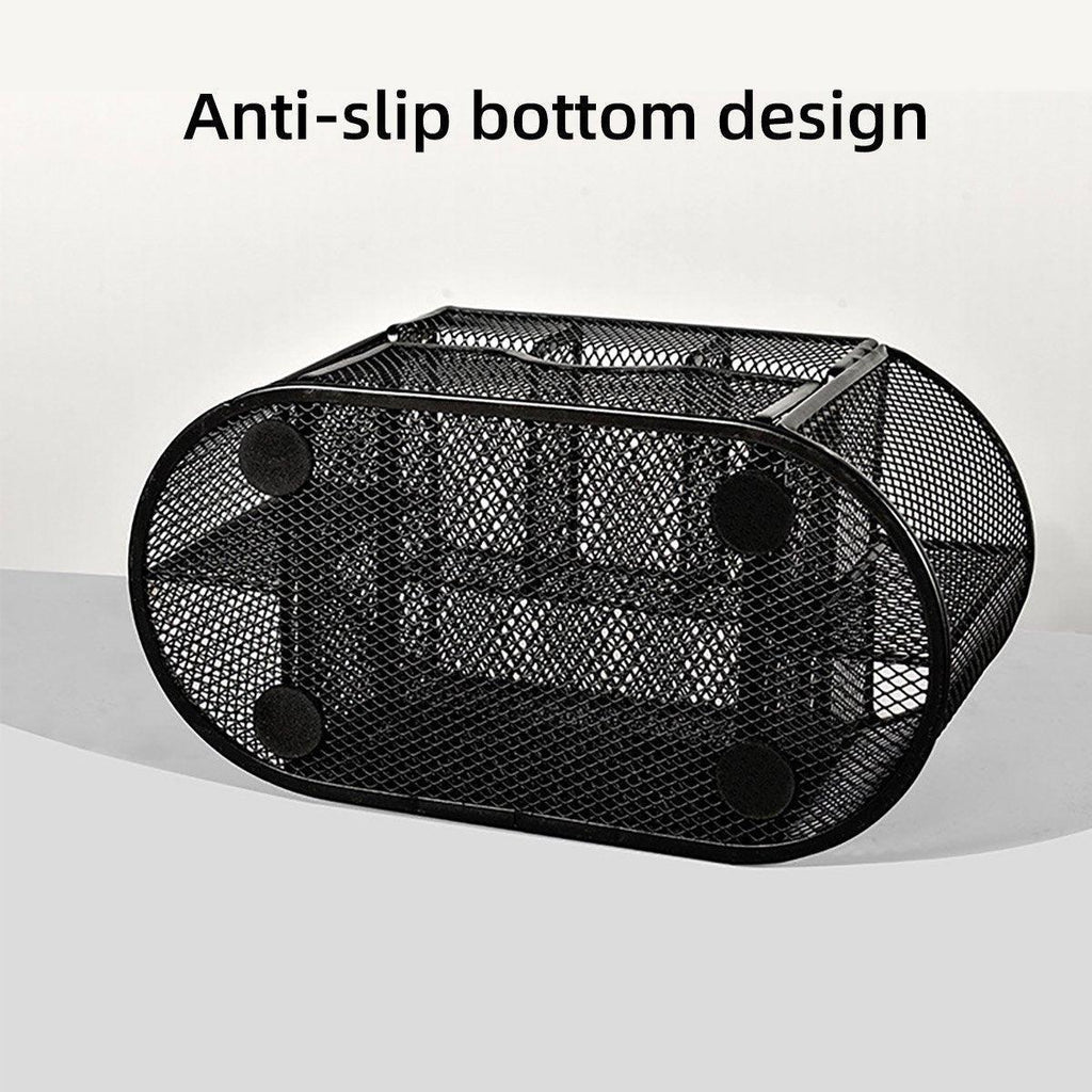 Metal Pen Holder Box with Drawer Three Colours | StorageOZ