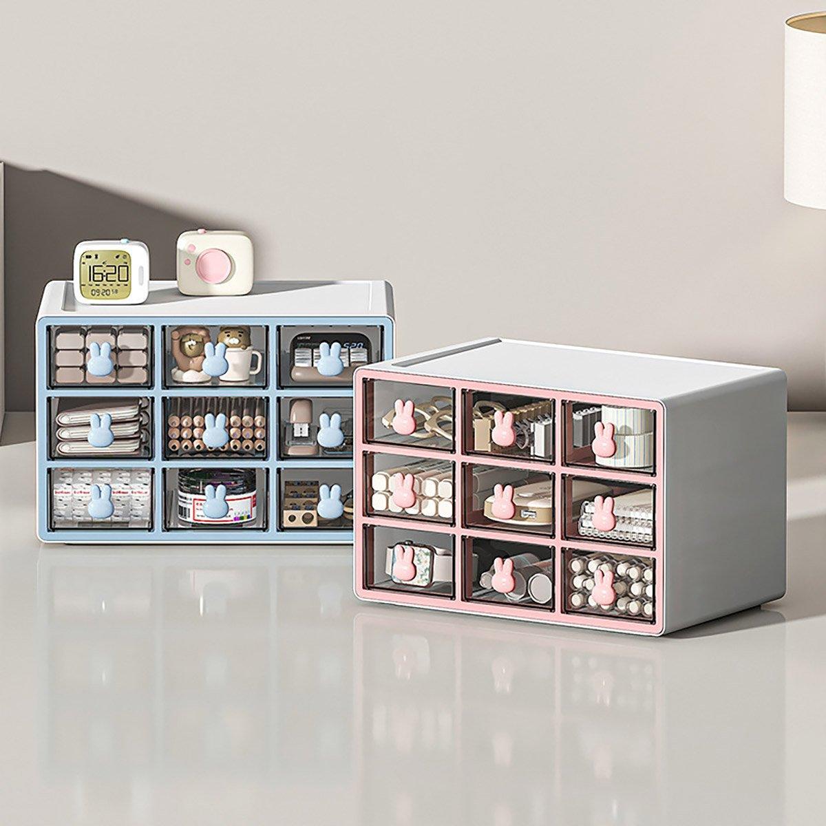 Rabbit Desktop Organiser 3 or 9 Grid Sizes | StorageOZ