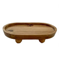 Wooden Oval Tray Home Storage Display Set | StorageOZ