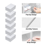 12 Pcs Shoe Box Storage Cases Organiser Set | StorageOZ