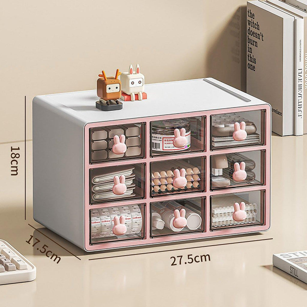 Rabbit Desktop Organiser 3 or 9 Grid Sizes | StorageOZ