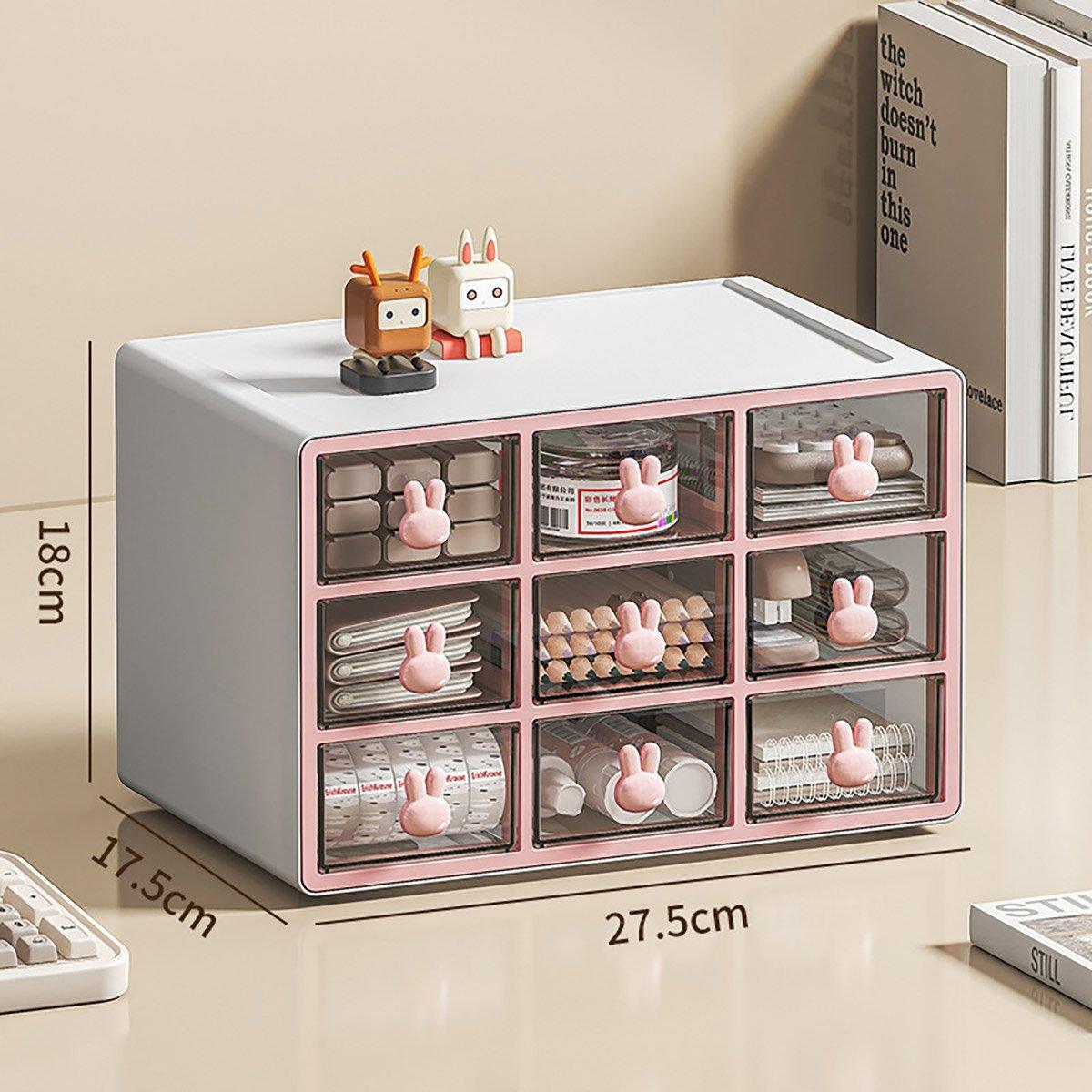 Rabbit Desktop Organiser 3 or 9 Grid Sizes | StorageOZ