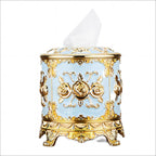 Round Tissue Boxes Two Colours Organiser | StorageOZ