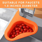 Swan Faucet Drain Basket Green or Orange | StorageOZ