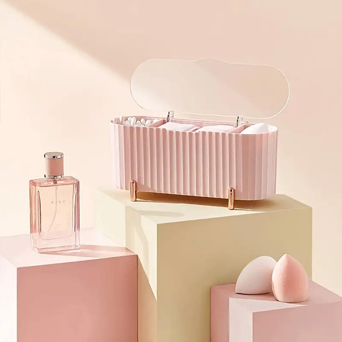 3 Compartment Beauty Organiser Two Colours | StorageOZ