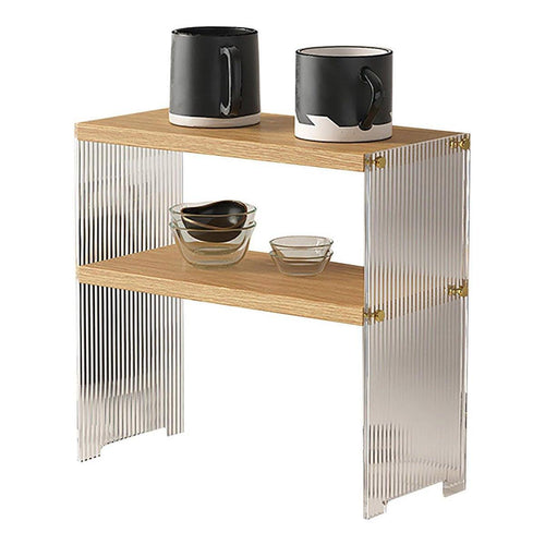 2 Tier Acrylic Cup Holder Desktop Storage | StorageOZ
