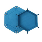 Hexagonal Velvet Folding Tray Six Colours | StorageOZ