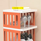 Vertical Shoe Rack 7 or 8 Tiers Three Colours | StorageOZ