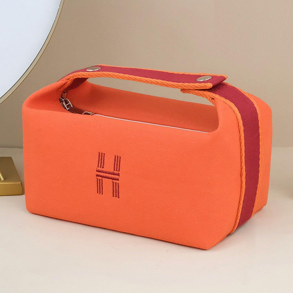 2 Pcs Canvas Travel Wash Storage Bag Set | StorageOZ