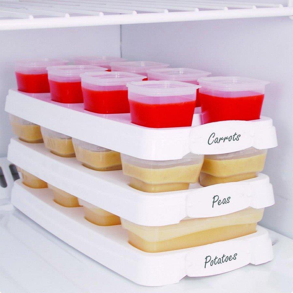 Infant Food Storage Cups Kitchen Organiser | StorageOZ