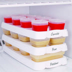 Infant Food Storage Cups Kitchen Organiser | StorageOZ