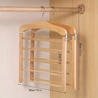Hanging Wooden Trouser Rack for Wardrobe | StorageOZ