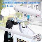 Retractable Clothesline with 4 or 5 Lines | StorageOZ