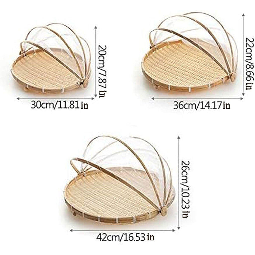 Bamboo Mesh Storage Basket in Three Sizes | StorageOZ