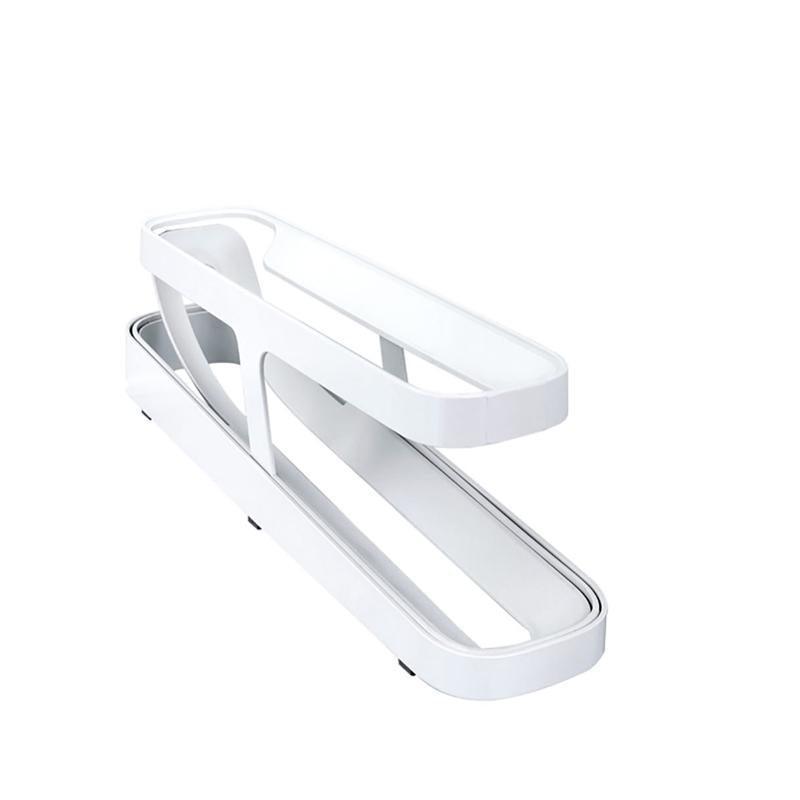 2 Tier Rolling Fridge Egg Dispenser Rack | StorageOZ