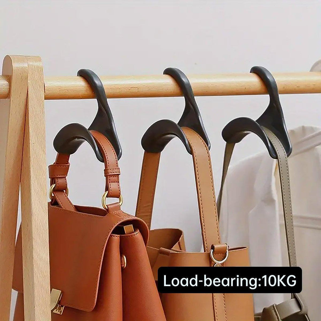 10 Pcs Wardrobe Rail Hooks in Two Colours | StorageOZ