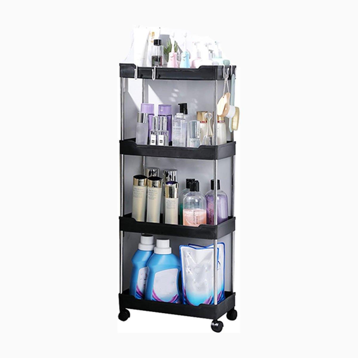 Rolling Storage Cart 3 or 4 Tiers Two Colours | StorageOZ