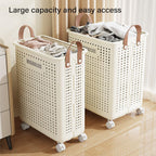 Folding Ventilated Laundry Basket Hamper | StorageOZ