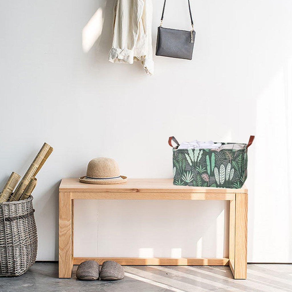Cotton Linen Storage Baskets Six Prints Set | StorageOZ