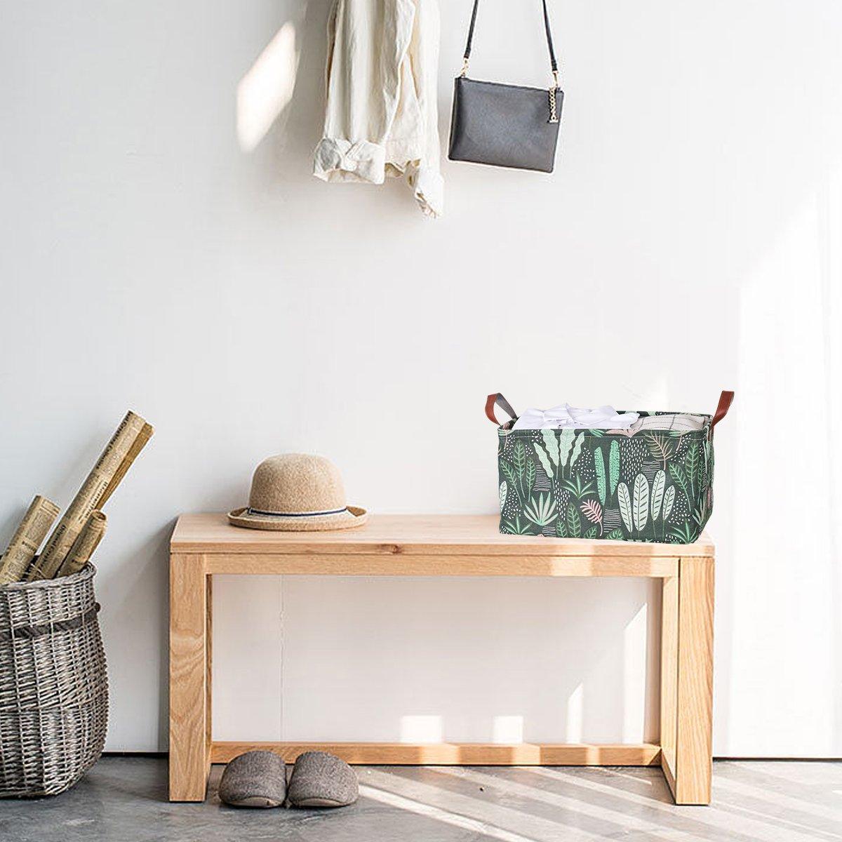 Cotton Linen Storage Baskets Six Prints Set | StorageOZ