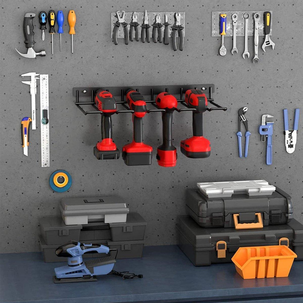 Metal Drill Storage Rack Garage Organiser | StorageOZ