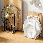 Pot Lid Chopping Board Rack in Two Colours | StorageOZ
