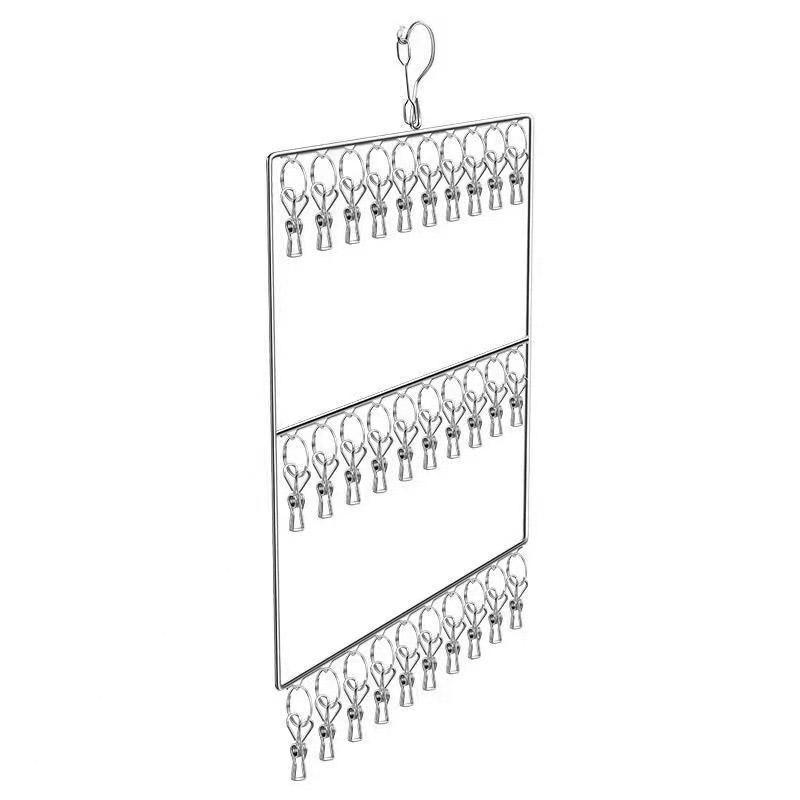 Stainless Clip Drying Rack Two or Three Tiers | StorageOZ