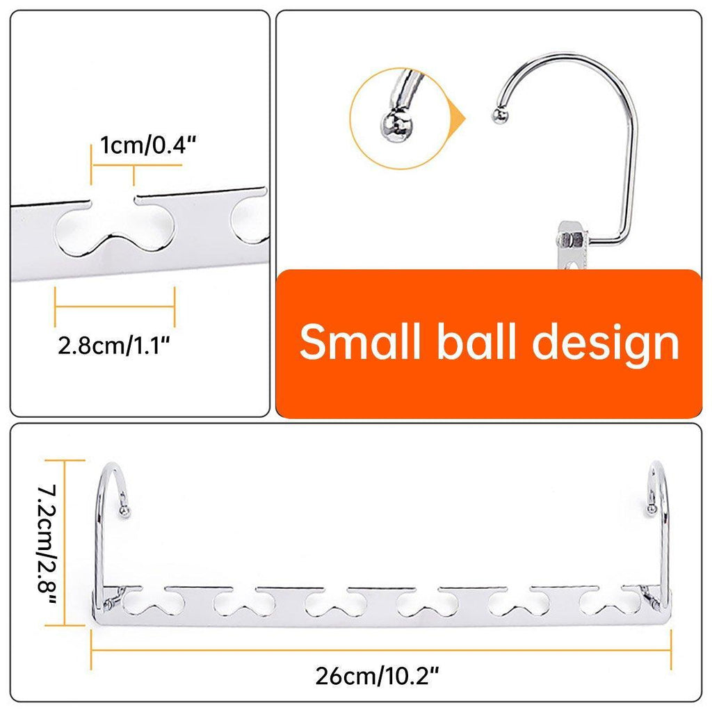 Metal Swivel Space Saving Hangers Four Packs | StorageOZ